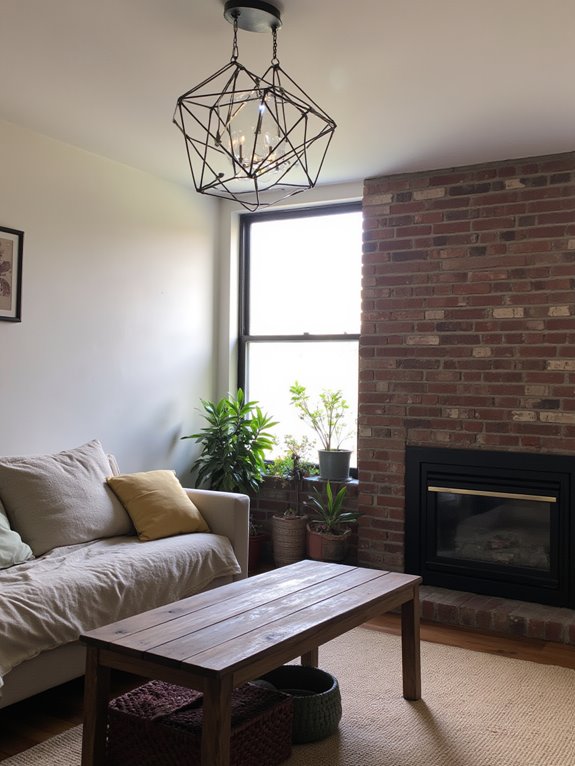 geometric ceiling light designs