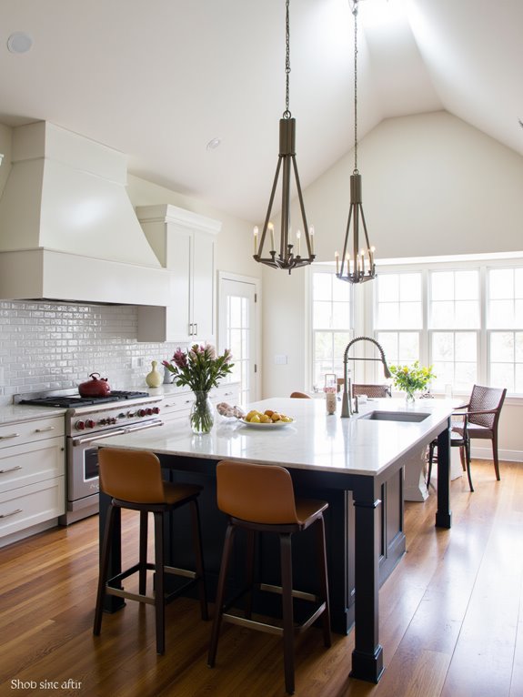 glamorous geometric lighting designs