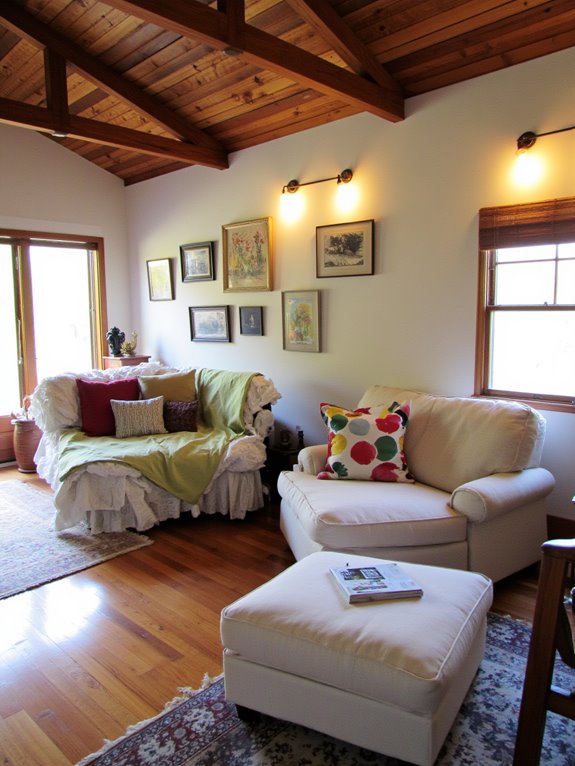 illuminate artwork with picture lights