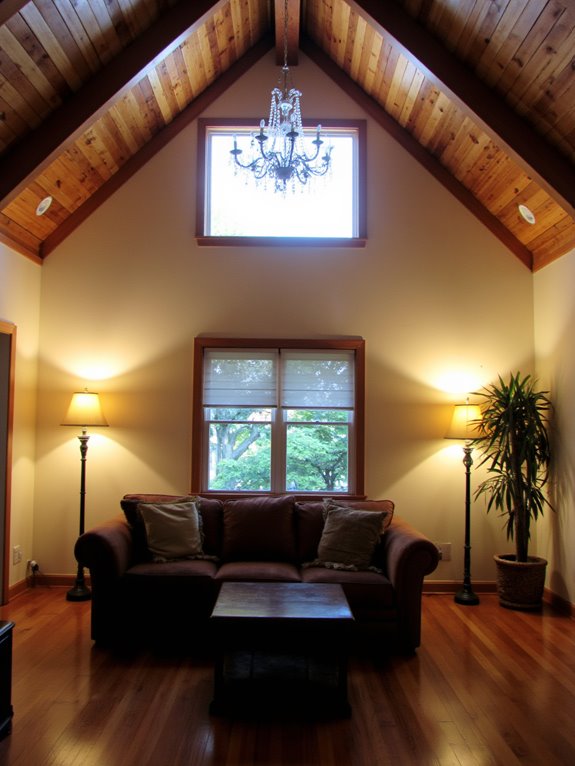 layered lighting enhances atmosphere