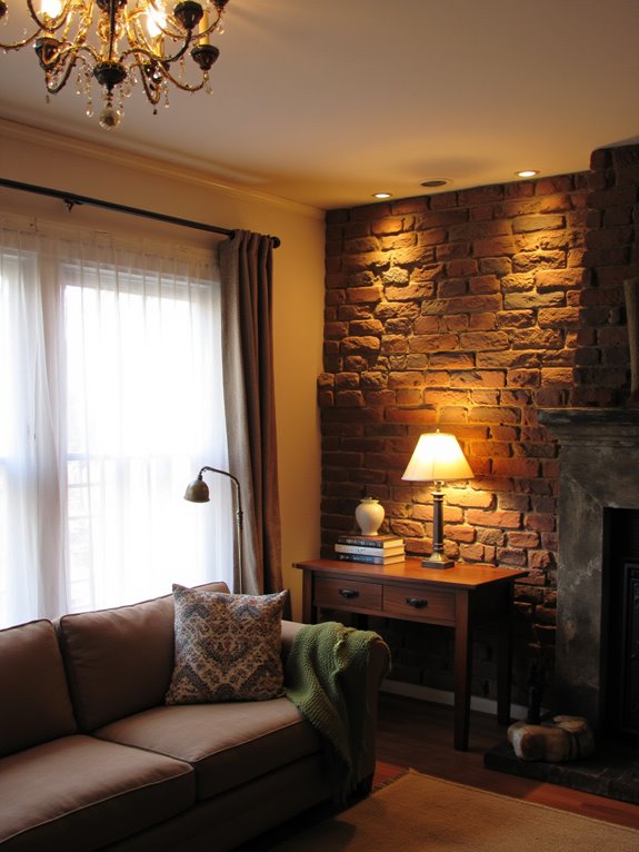 layered lighting for ambiance