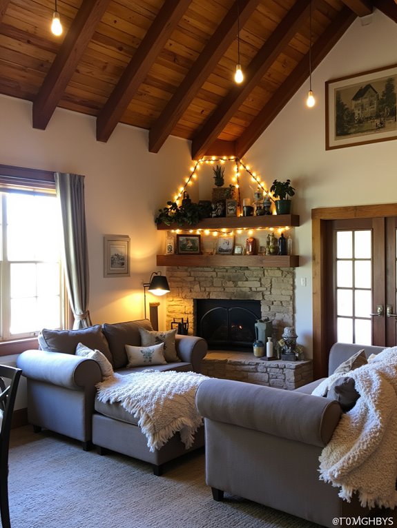 layered lighting for ambiance