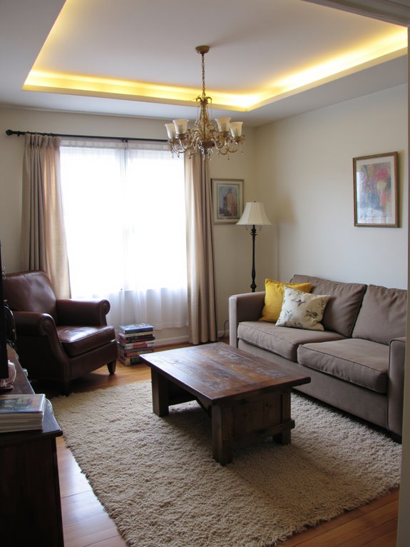 layered lighting for ambiance