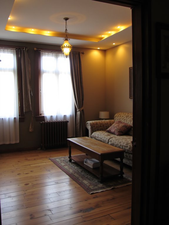 layered lighting for ambiance