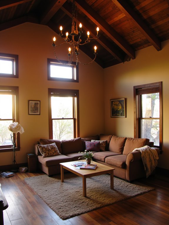 layered lighting for ambiance