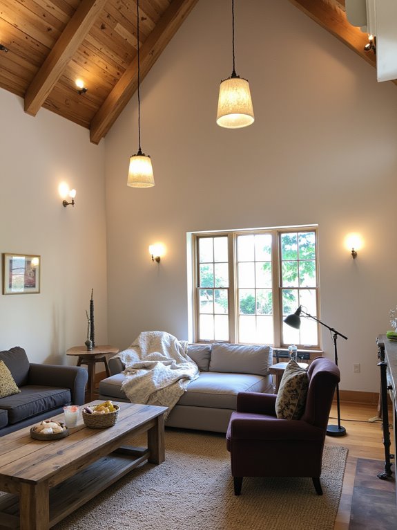 layered lighting for depth