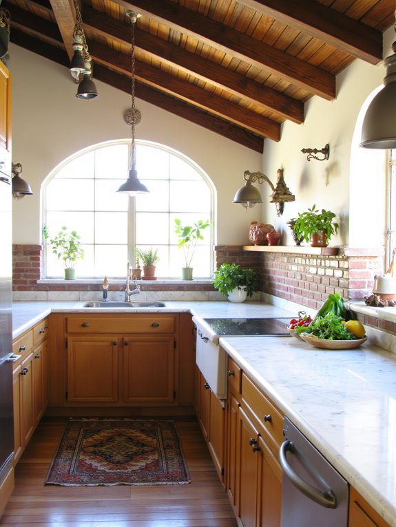 layered lighting for vaulted ceilings