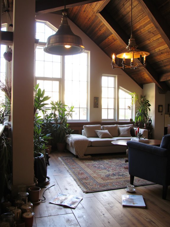 metallic pendant lights glamour