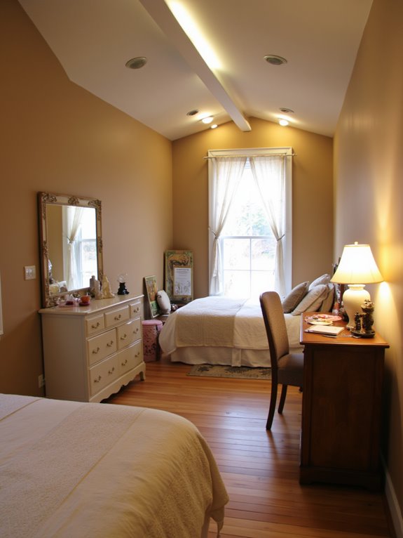 mirrors enhance light and space