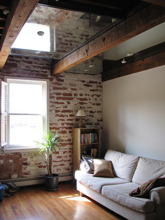 mirrors enhance room depth