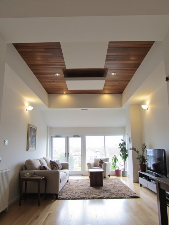 mixing ceiling heights creatively