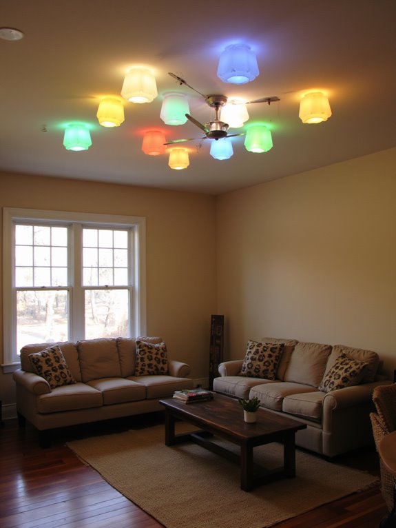 mood enhancing color changing fixtures
