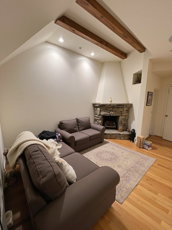 recessed lighting vaulted ceilings