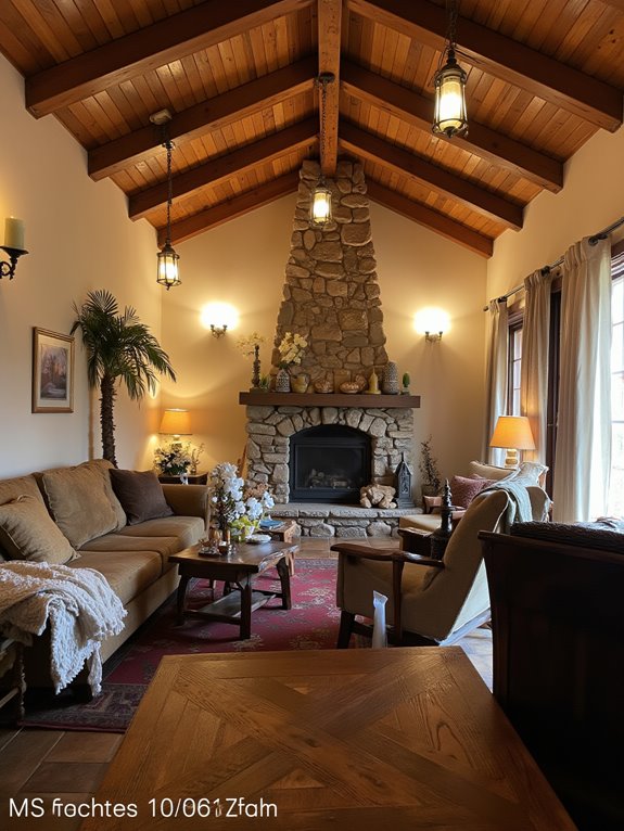 rustic charm with warmth