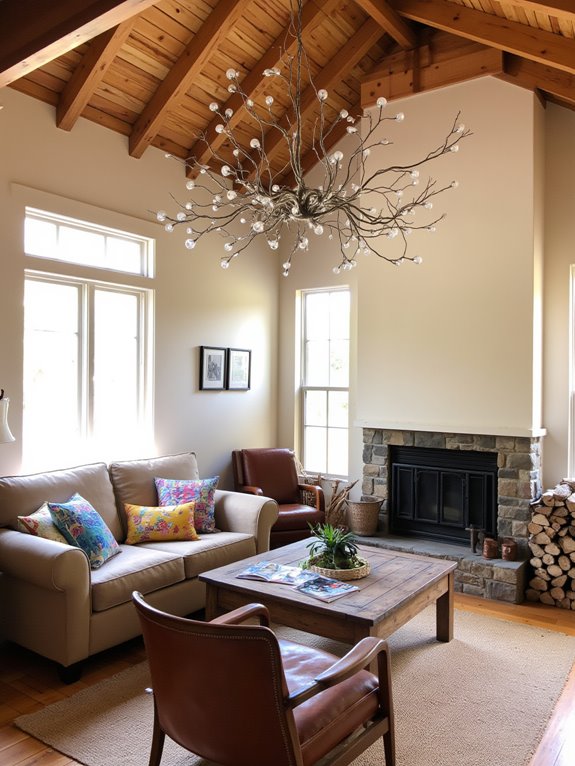 sculptural chandeliers for elevation