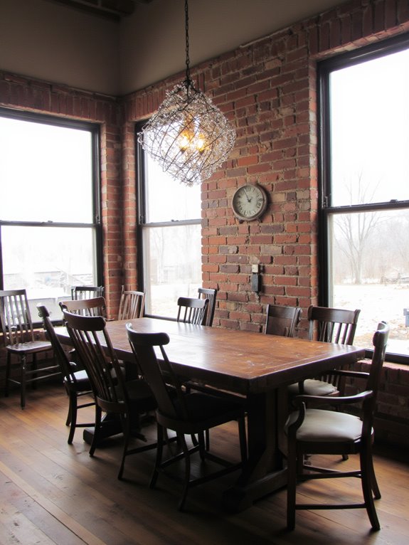 sculptural lamps as centerpieces