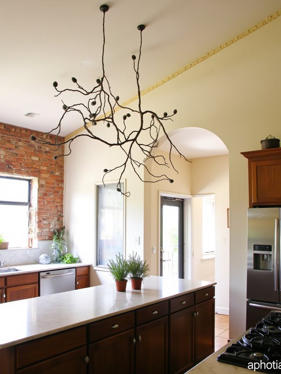 sculptural lighting for style