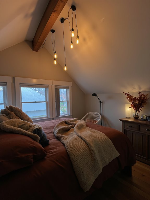 seasonal bedroom lighting transformations
