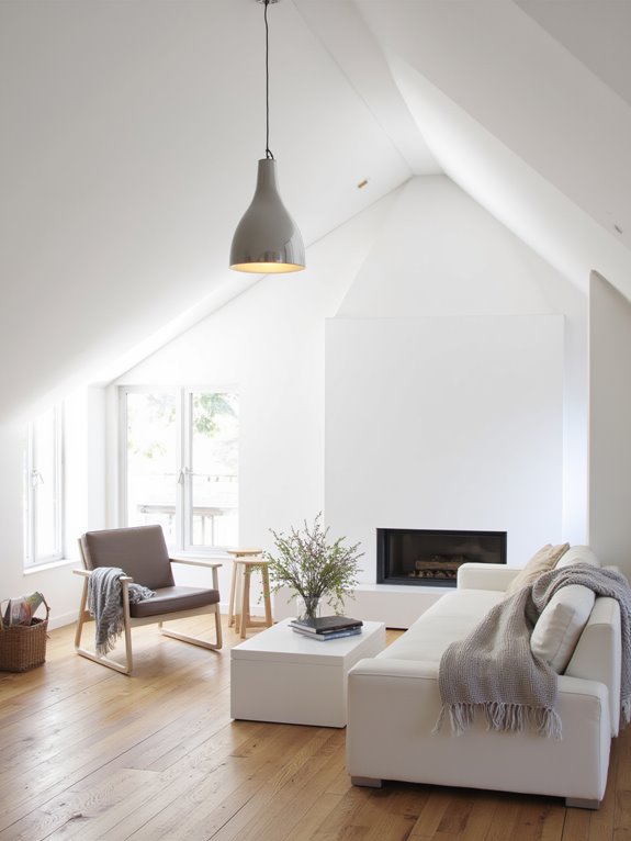 sleek elegant minimalistic lighting