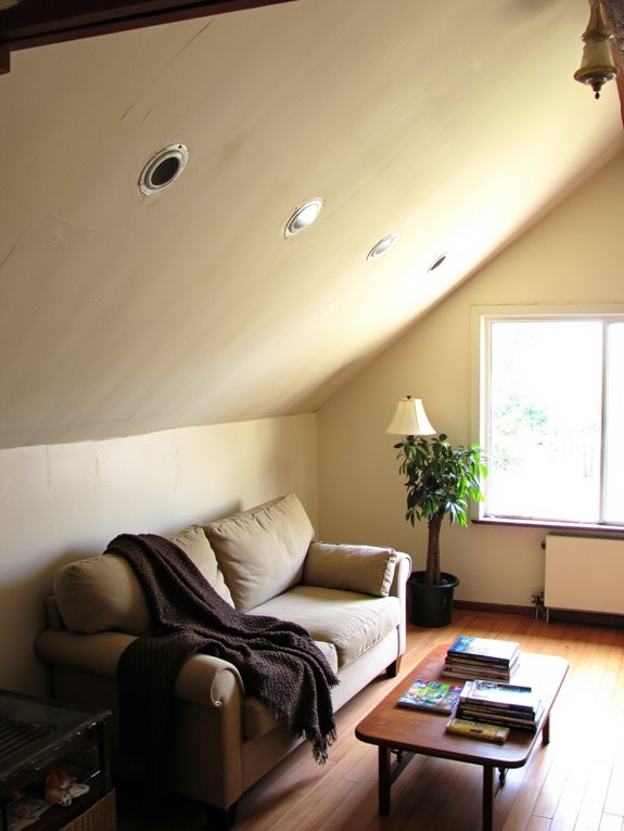 sleek illumination for ceilings