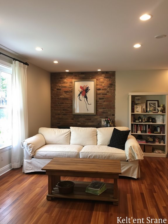 sleek modern seamless illumination