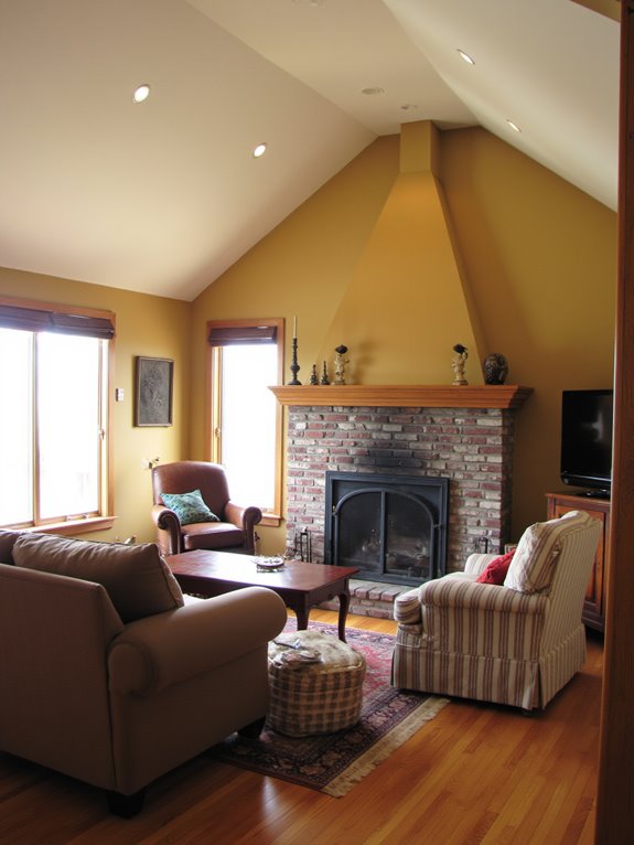 sleek modern unobtrusive ambiance