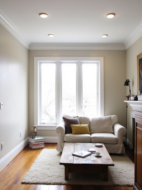 sleek recessed lighting design