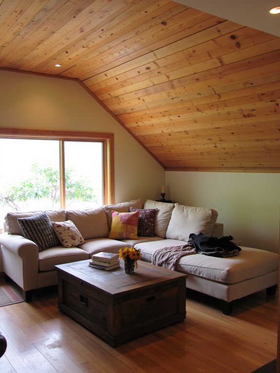 sleek unobtrusive ceiling lighting