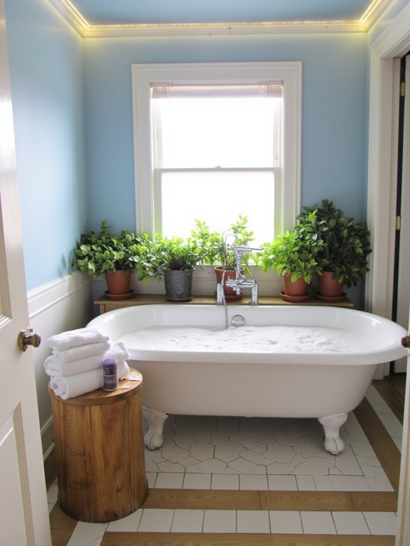 soft warm ceiling lighting