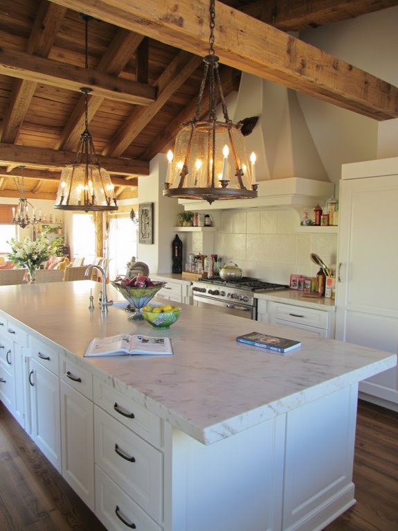 stunning multi light pendant transformation