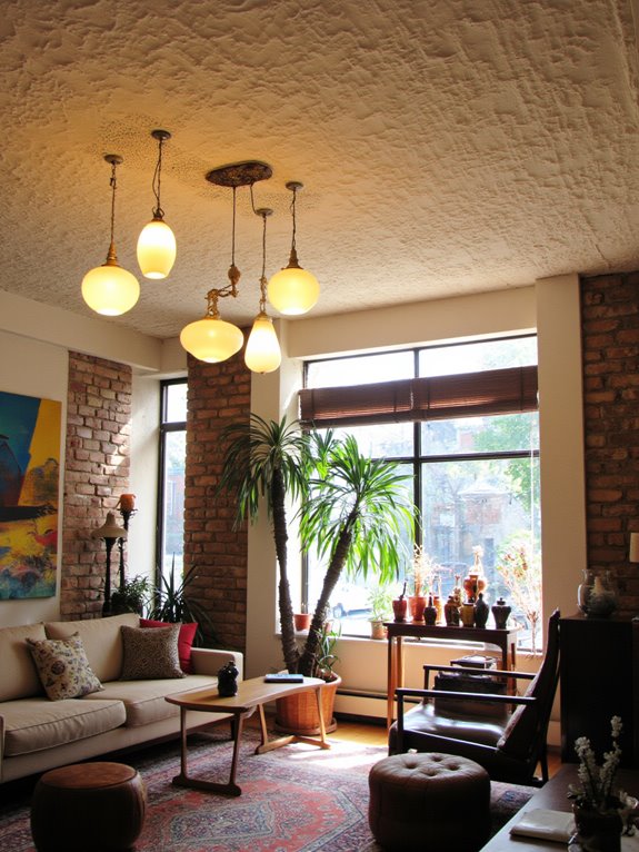 stylish focal point lighting