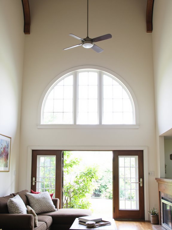 stylish functional ceiling fans