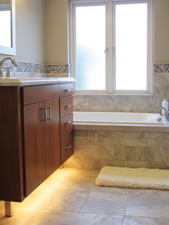 stylish functional under cabinet lighting