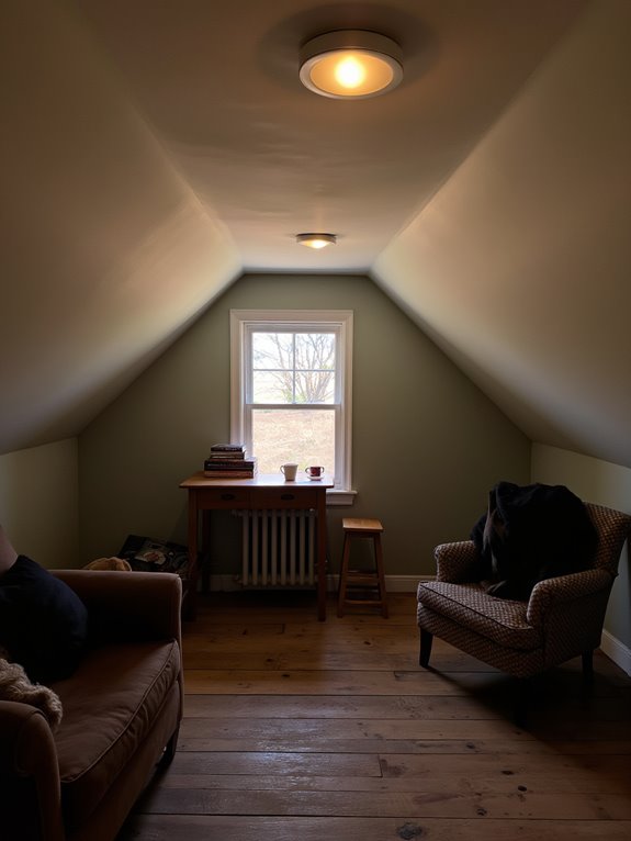 stylish low profile ceiling lighting