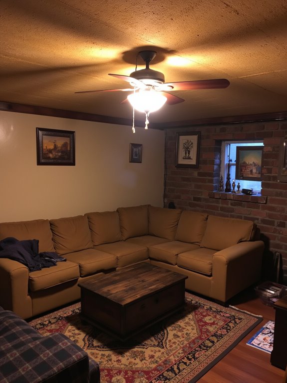 transformative ceiling fan installation