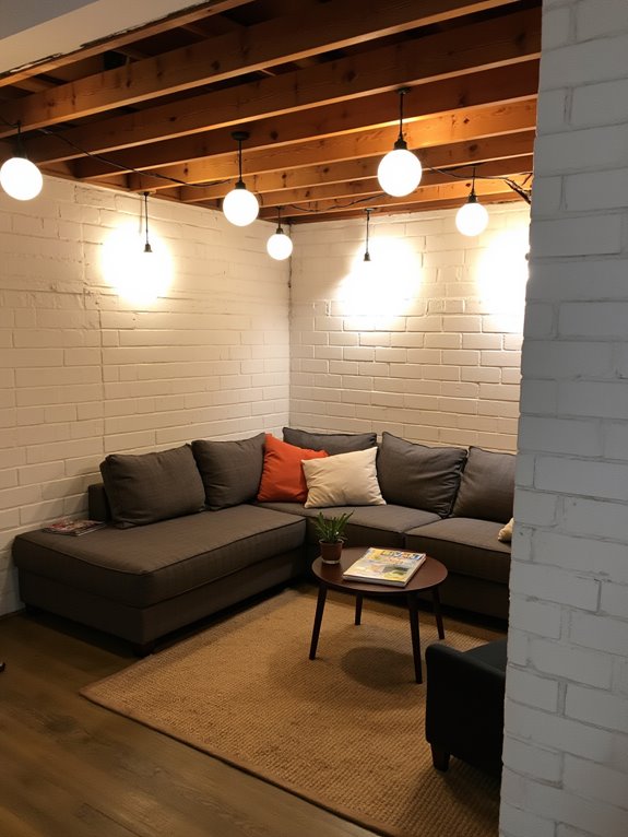 trendy globe lights ambiance