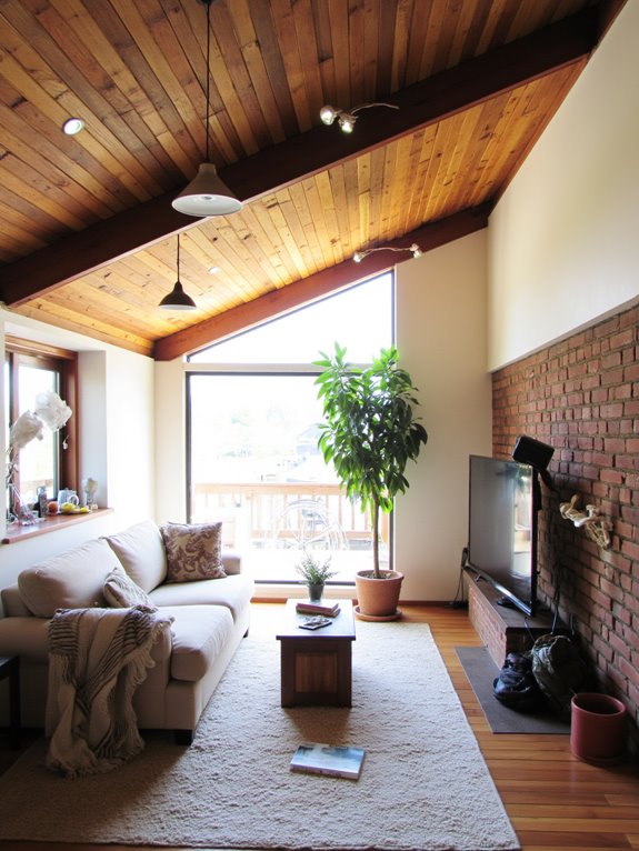 vaulted ceiling lighting tips