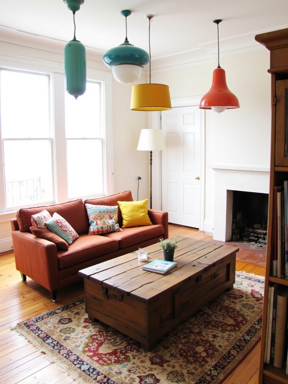 vibrant ceiling lights uplift