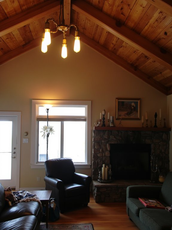 warm hues create coziness