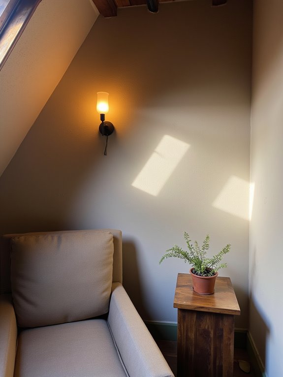 warmth through wall sconces
