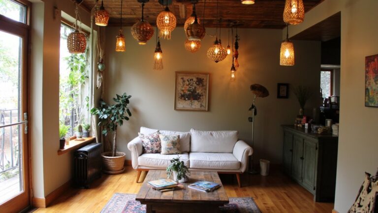 wooden ceiling lighting designs