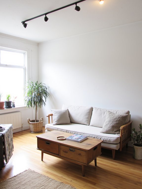 adjustable minimalist track lighting