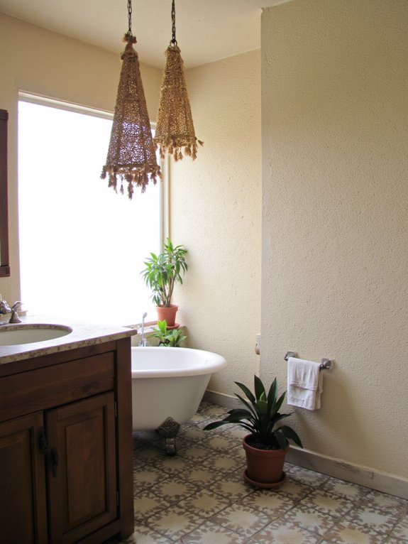 bohemian pendant lighting warmth