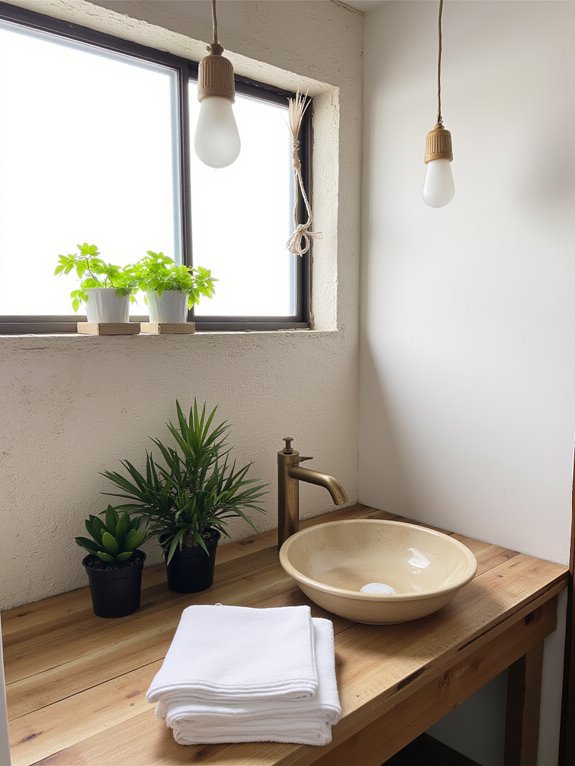 budget friendly japandi lighting