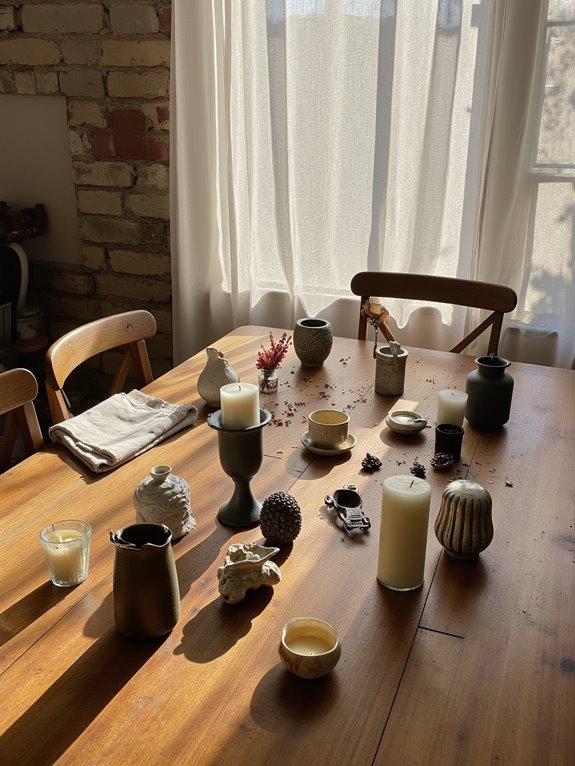 charming candle holders elevate dining