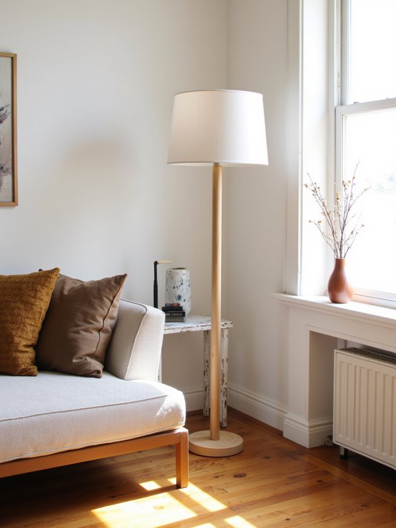 clean lines natural materials