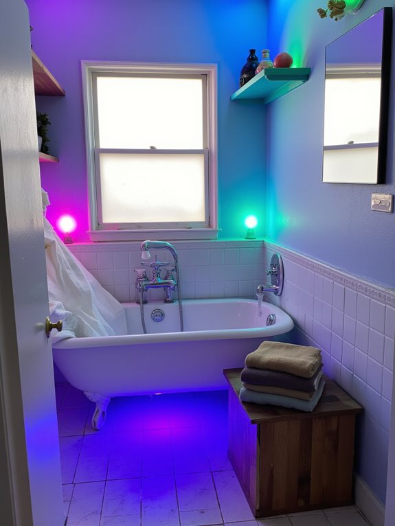 colorful lighting for ambiance