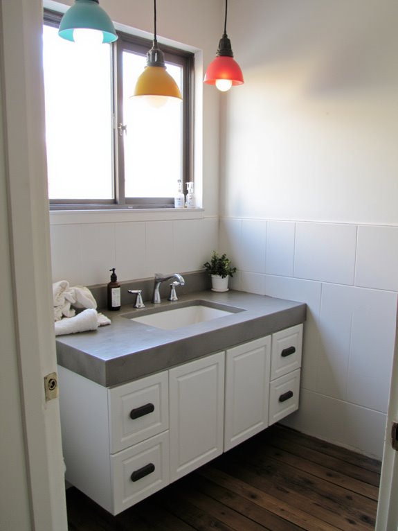 colorful pendant lights transform spaces