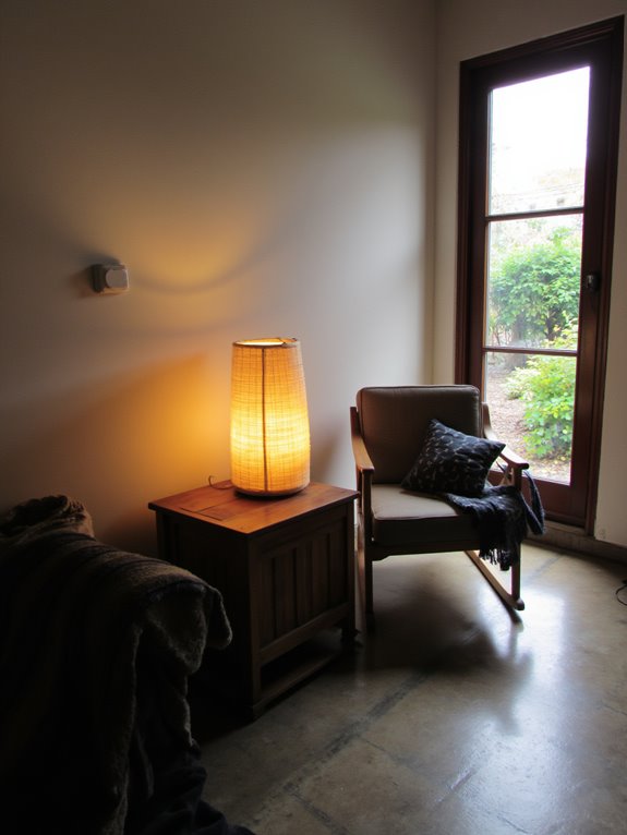 cozy ambiance with dimmers