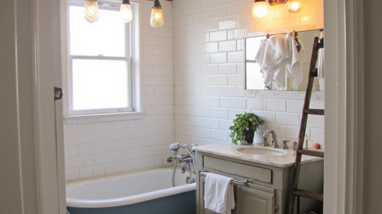 cozy bathroom pendant lighting
